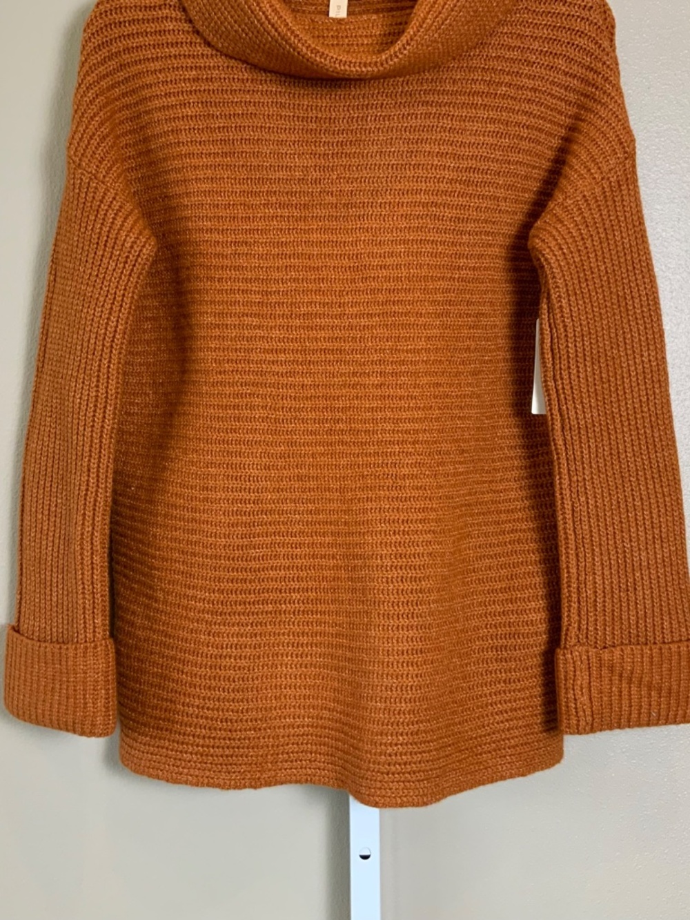 Anthropologie Pilcro Cowl Neck Ribbed Sweater - Picture 7 of 16